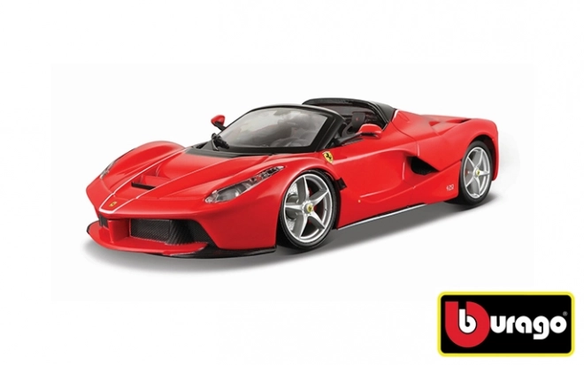 Bburago Ferrari LaFerrari Aperta in Metallic-Schwarz 1:24