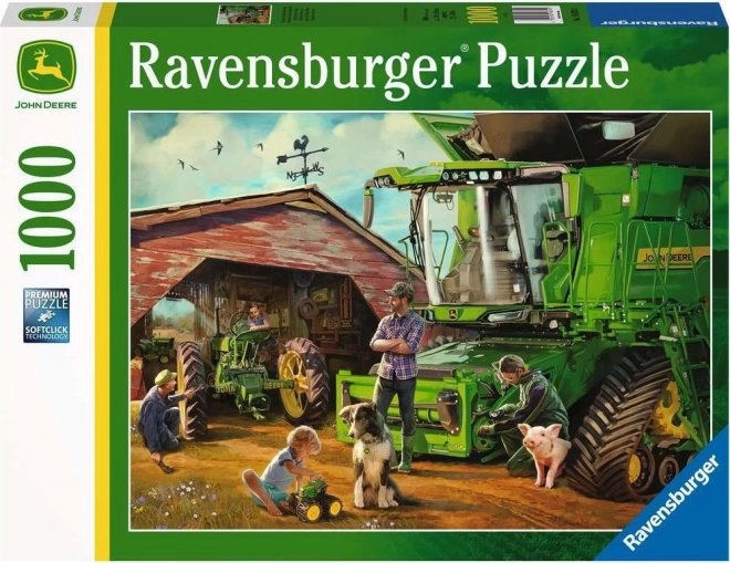 Ravensburger Puzzle John Deere: Damals und Heute 1000 Teile