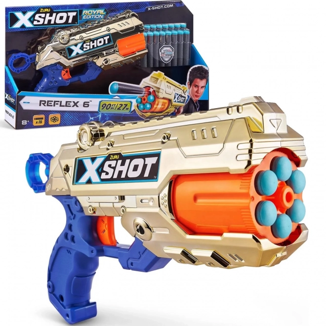 Zuru X-Shot Reflex 6 Goldene Pistole