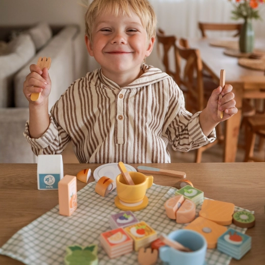 Kreatives Kochen und Servieren