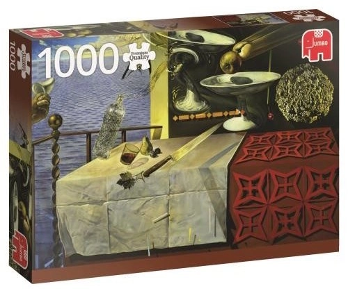 Jumbo Puzzle Lebendiges Stillleben 1000 Teile