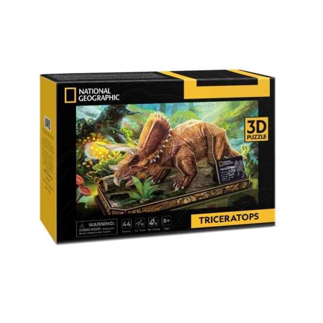 3D-Puzzle National Geographic Triceratops