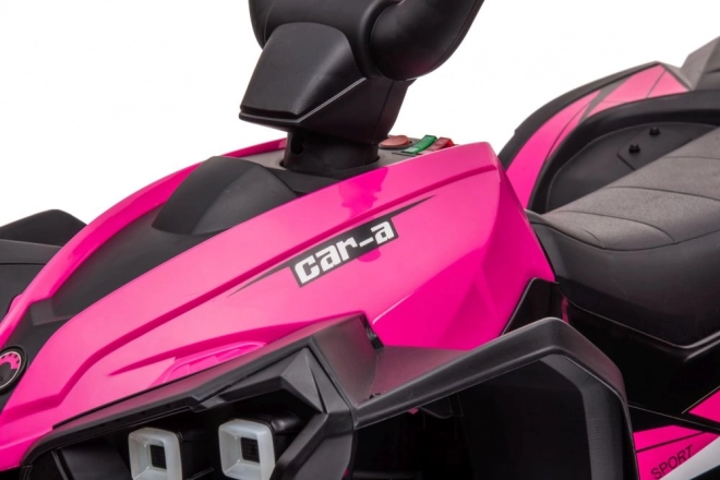 HL568 Rosa aufladbares Quad