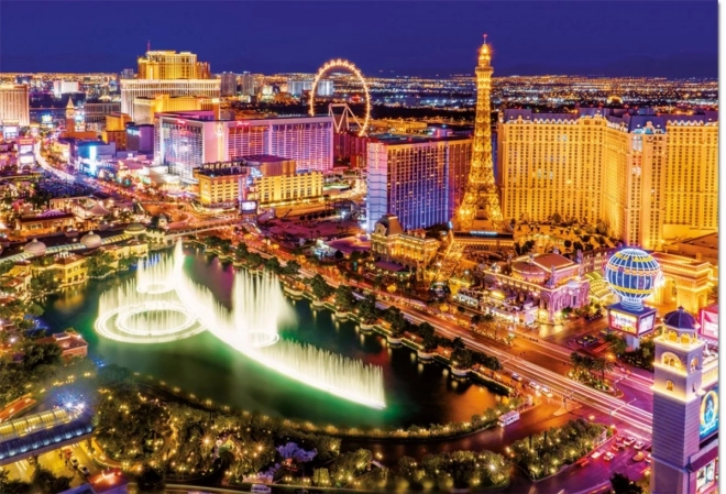 Leuchtendes Puzzle Las Vegas 1000 Teile