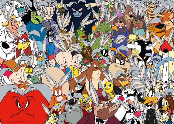 Ravensburger Puzzle Looney Tunes Herausforderung 1000 Teile