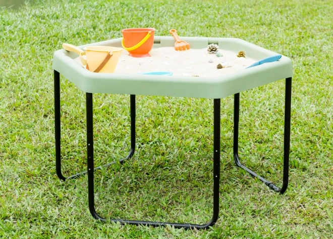 Sechseckiger Tisch für Sand und Wasser MASTERKIDZ