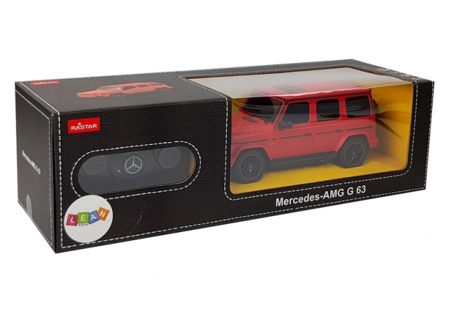 Mercedes amg g63 ferngesteuertes auto rot 1:24