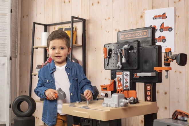 Smoby Black & Decker Mega-Werkstatt für kleine Handwerker