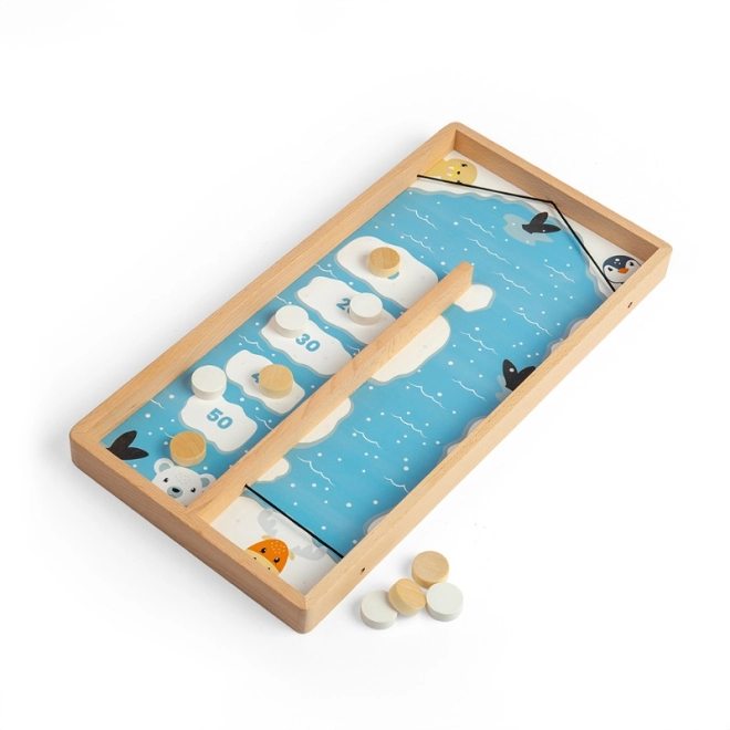 Robuste Holzkonstruktion und Polardesign