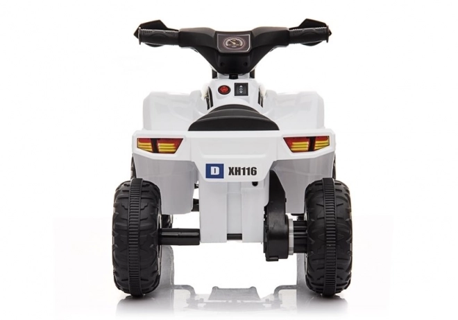 Elektrischer Kinder-Quad Weiß