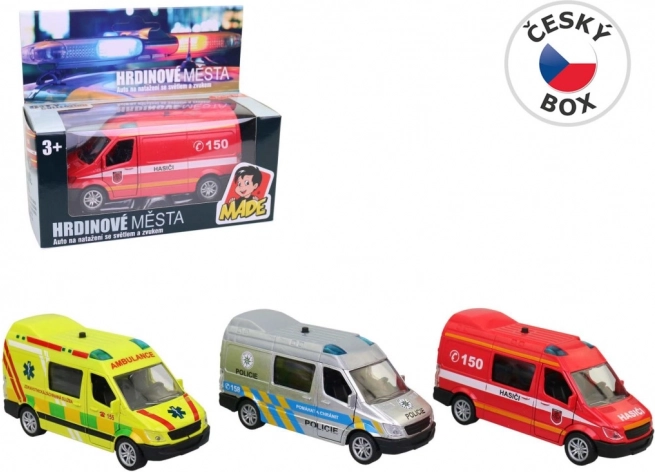 Rettungswagen Stadt-Helden – Licht und Sound