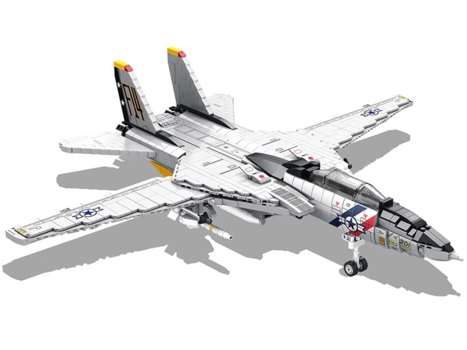 Technische Bausteine F-14 Tomcat Jägerflugzeug 1600 Teile