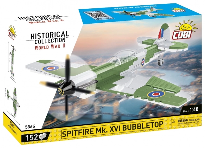 Cobi Spitfire Mk. XVI Bubbletop Konstruktionsbausatz