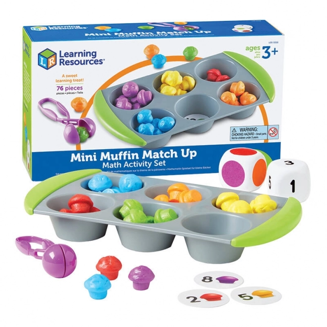 Mathematikspiel Mini Muffin Match Up von Learning Resources