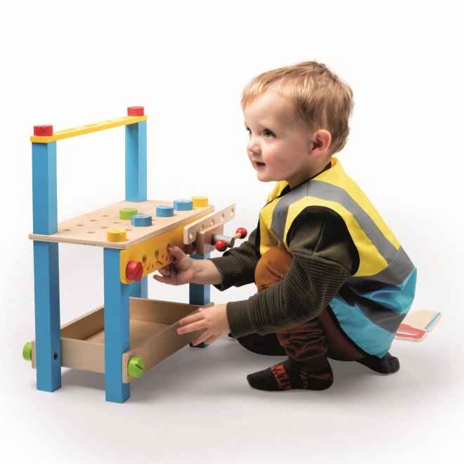 Bigjigs Toys Bauarbeiter Kostüm für Kinder