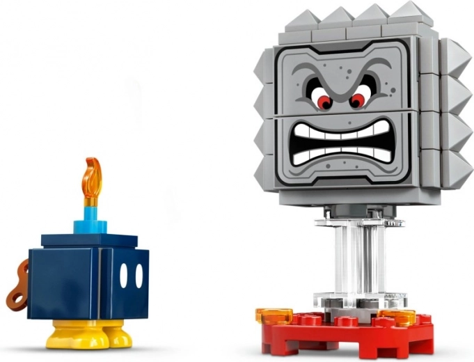 Bob-omb- und Thwomp-Figuren für mehr Herausforderung