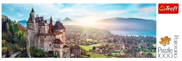 Trefl Puzzle Panorama Schloss Menthon Frankreich