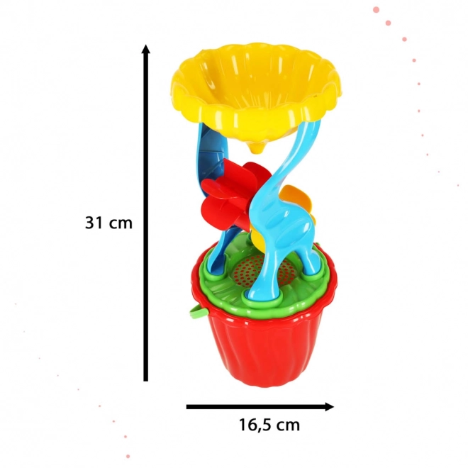 Sandspielset mit Mühle und Schaufel MARIOINEX