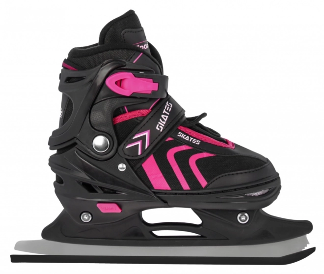 4-in-1 Rollschuhe, Schlittschuhe, Skates Set für Kinder Größe 29-33 Pink – Rosa