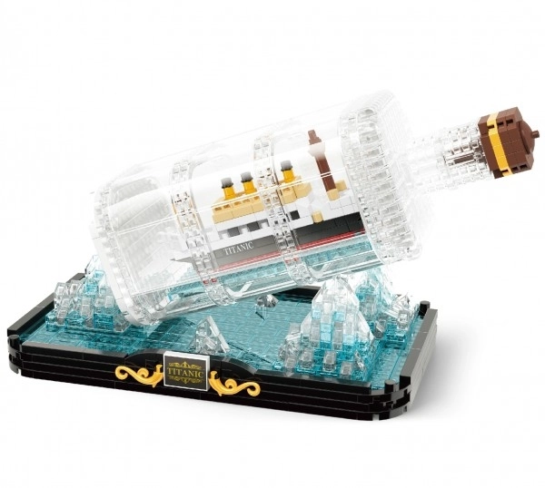 Bausatz KOCO Titanic in der Flasche