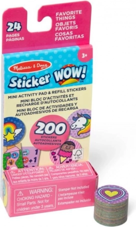 Sticker-Wow-Nachfüllungen – Lieblingsgegenstände