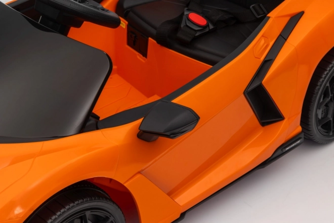 Kinder Elektroauto Lamborghini Revuelto orange