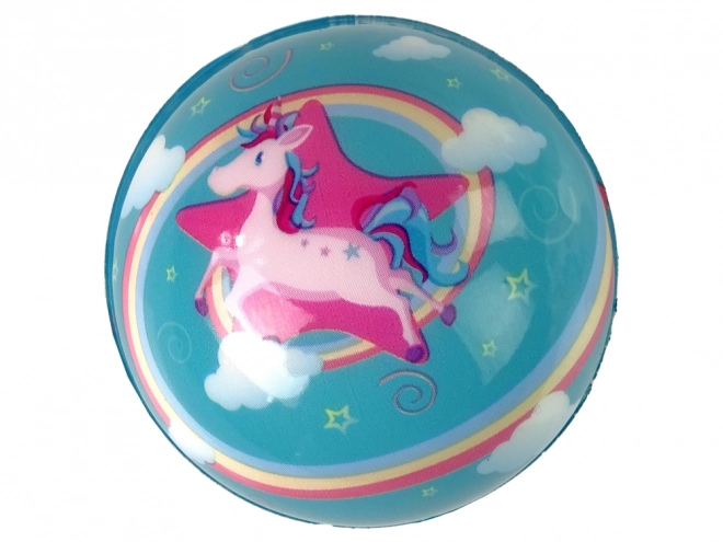 Weicher Regenbogenball für Kinder 8 cm Durchmesser