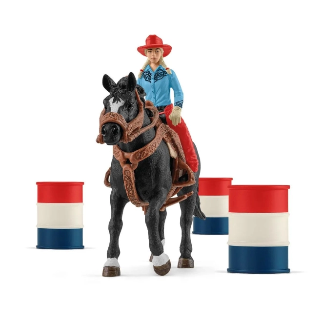 Imitation von Barrel Racing