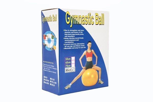 Gymnastikball - Rehabilitations- und Entspannungsball 85 cm