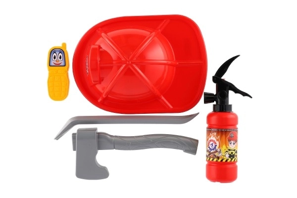 Feuerwehrhelm und Zubehör Set für Kinder