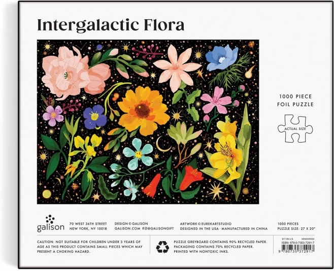 Puzzle Mezigalaktische Flora 1000 Teile