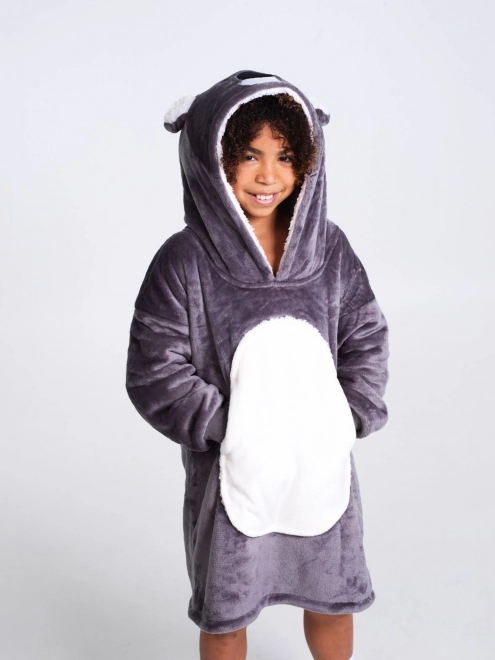 Kuschelige Kinder Hoodie-Decke Koala