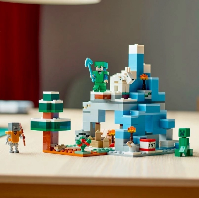 Lego Minecraft - Schneebedeckte Gipfel