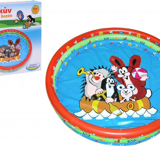 Kinder Pool mit Kleiner Maulwurf Motiv