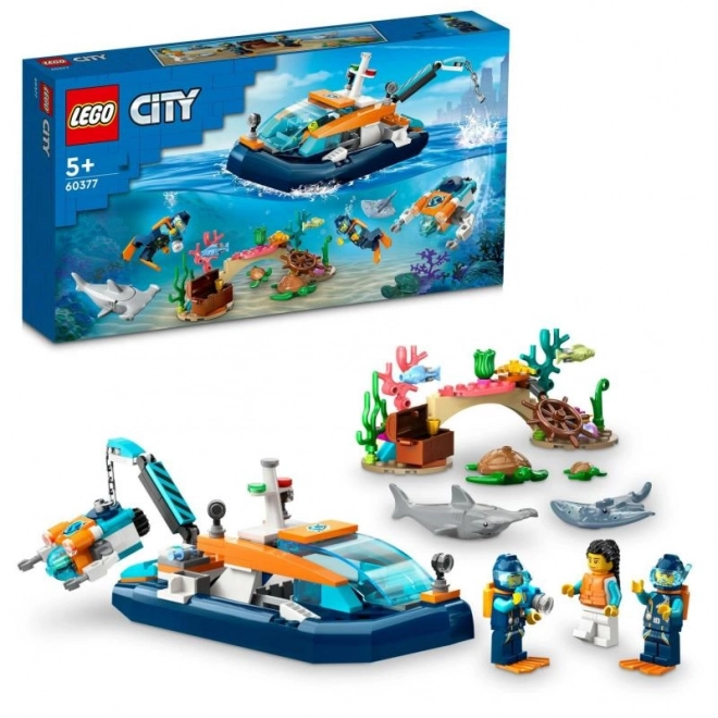 Lego City Taucherboot Entdeckerset