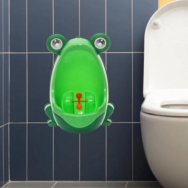 Kinderurinal Frosch Wandmontage