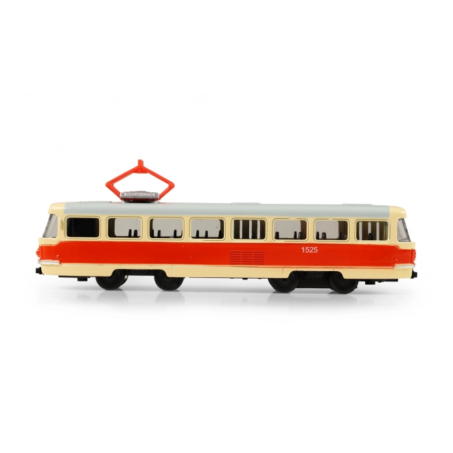 Klassische Metall Straßenbahn Bratislava