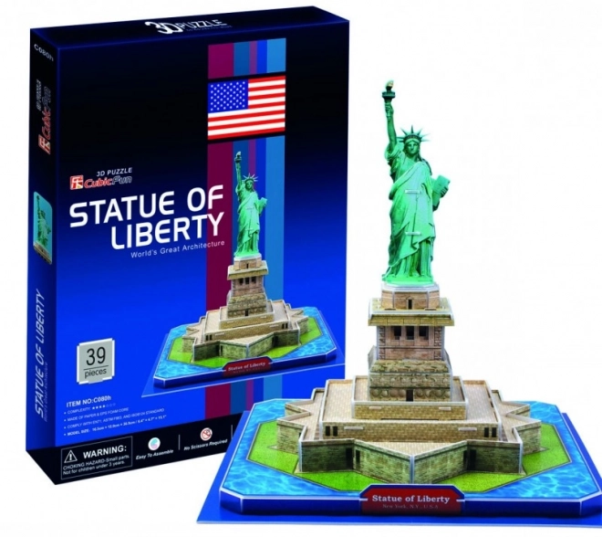 CubicFun 3D-Puzzle Freiheitsstatue