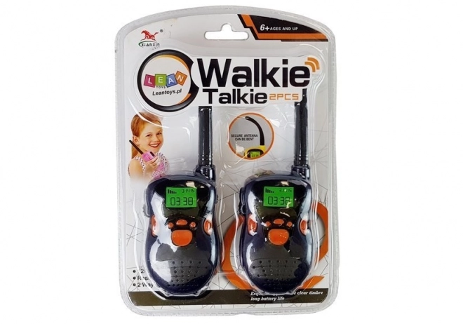 Kinder Walkie Talkie mit 100 m Reichweite in Blau