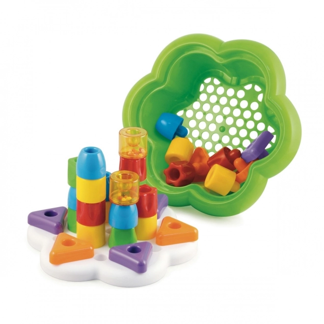 Gänseblümchen-Box-Puzzle mit klobigen Stiften, 28 Teile