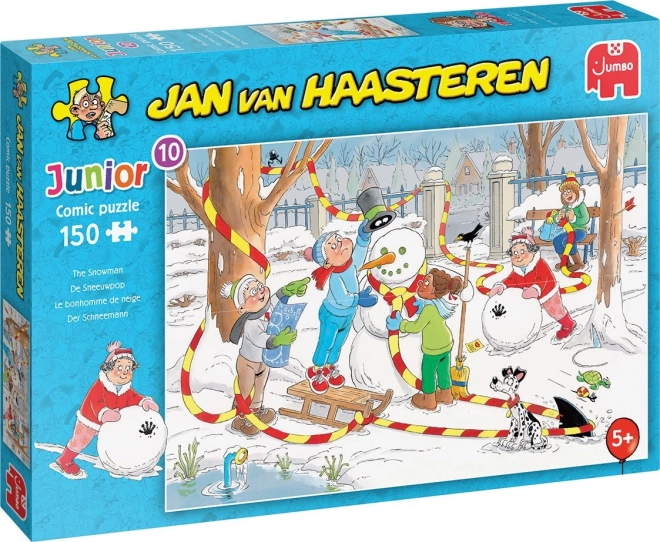 Jumbo Puzzle Jan van Haasteren Junior Schneemann 150 Teile