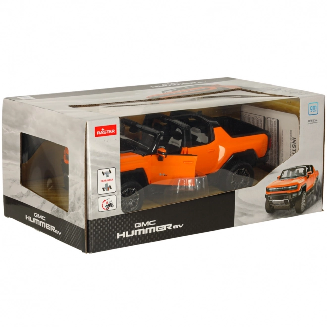 Ferngesteuertes Auto Hummer EV Rastar 1:16 Orange