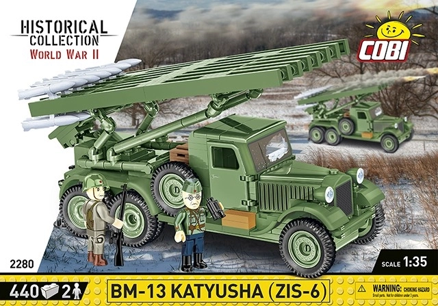 Konstruktionsset BM-13 Katiusha (ZIS-6)