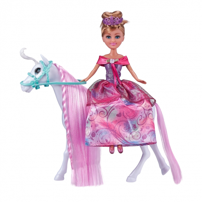 Prinzessin Sparkle Girlz mit Pferd