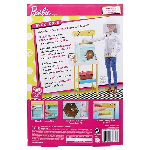 Barbie Spielset Berufe mit Puppe