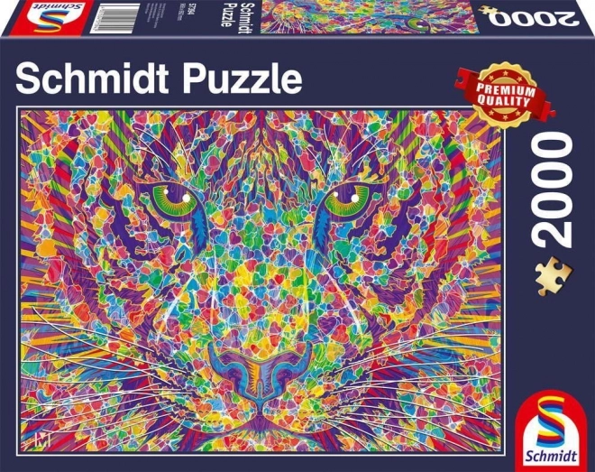 Schmidt Puzzle Wildheit im Herzen des Tigers 2000 Teile