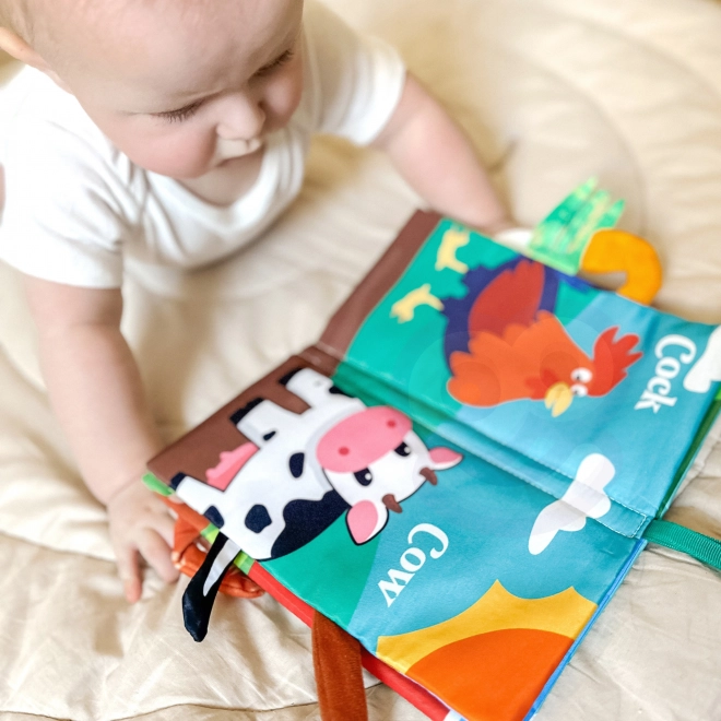 Woopie Baby Stoffbuch mit Tierschwänzen