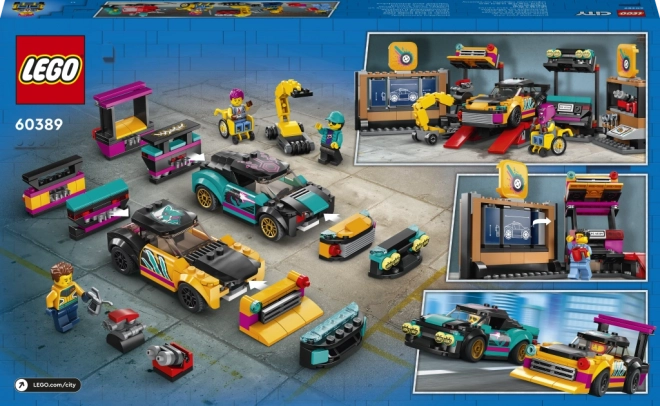 Lego City Autowerkstatt Tuning Werkstatt