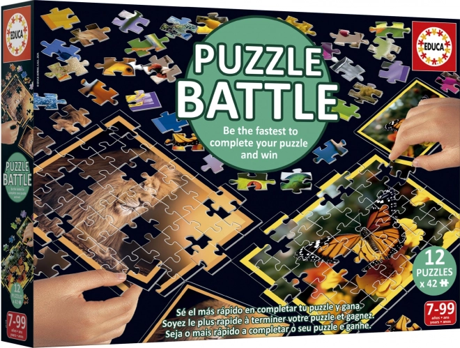 Educa Puzzle Natur Schlacht