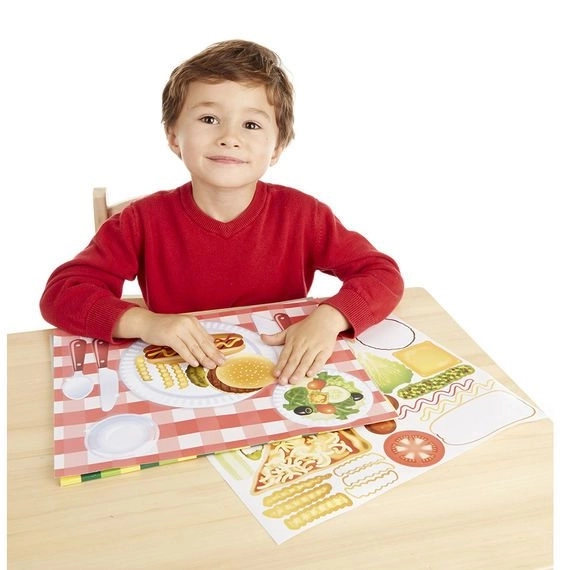 Sticker-Set Essen von Melissa & Doug